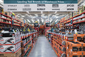 The tool offer includes top UK and international brands