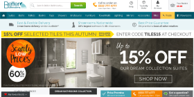 Victoria Plumb challenged claims in several Better Bathrooms adverts, including banners appearing in its website promoting its 