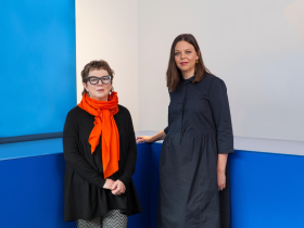Polly Dickens, outgoing Creative Director, [LEFT] and Kate Butler, Head of Product Design [RIGHT] - Habitat - November 2017