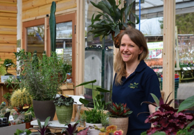 Kyla Foster-Shaw now heads up the houseplant department at Castle Gardens