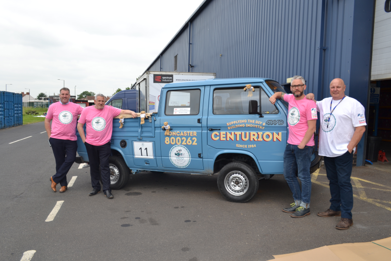 The Centurion team is ready to set off and start the rally tomorrow