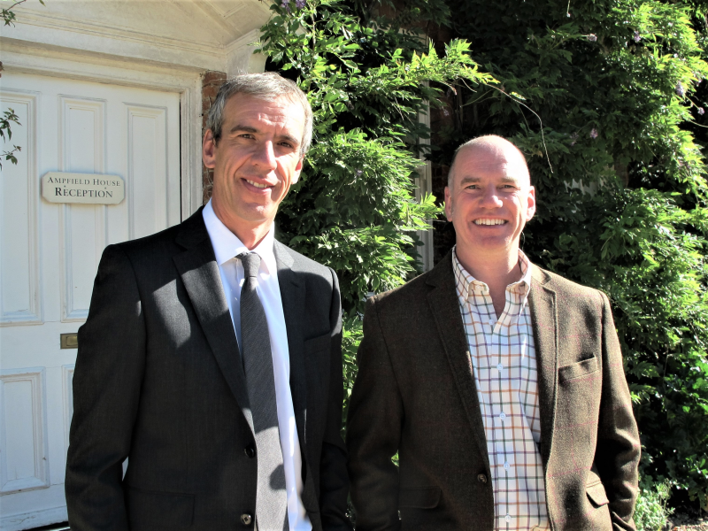 L-R: George Hillier and Martin Hillier, are the fifth generation of the family to join the Hillier board 