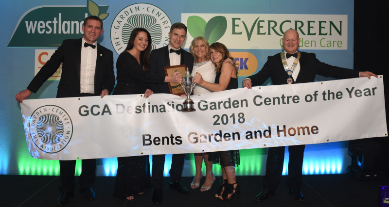 Bents won two awards and was named Destination Garden Centre of the Year