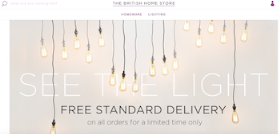 BHS.com went live today, with a special delivery offer for customers