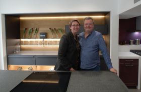 David and Vanessa Sayers from Kitchens by Design