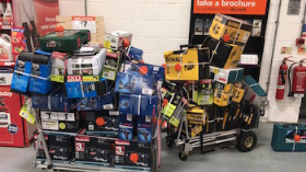 Brent police tweeted a picture of the stolen goods