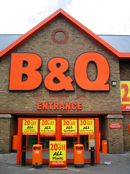 B&Q has been slashing the prices of its trees up and down the country, including in Wandsworth (pictured) where customers found trees for just £2.50