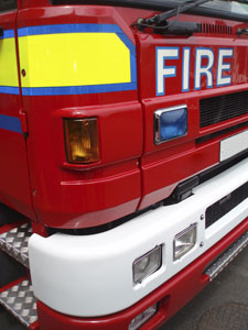 Four fire engines tackled the blaze at Screwfix, Sittingbourne