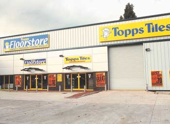 Topps Tiles sees revenue drop