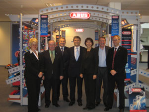 From left: Fergusson, Crossley, Taylor, Hudson, Collins, Hamilton, Vanderhoest