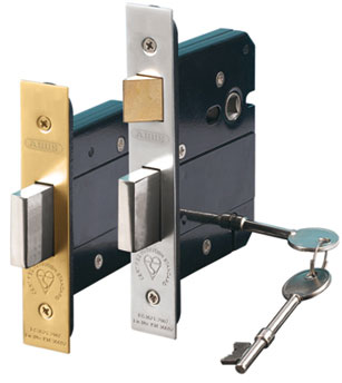 ABUS New 5 Lever Mortice Locks - BS3621:2007