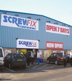 Screwfix focuses on exclusive products and low prices to grow sales