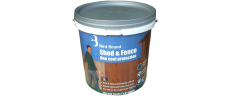 Bird Brand Range Extend with Cost-effective and Efficient Shed & Fence One Coat Protection 
