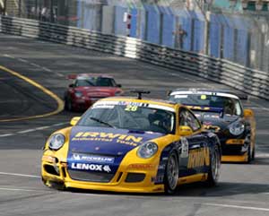 Irwin races ahead in Porsche Mobil1 Supercup