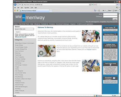 Merriway.com website a hit with customers old and new