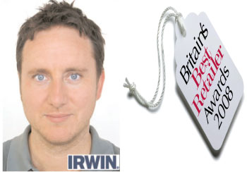 Irwin returns as sponsor of Britain's Best Tool Retailer