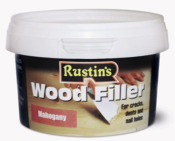 Rustins wood filler is a hole lot better!