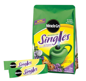 NEW - Miracle-Gro Singles 