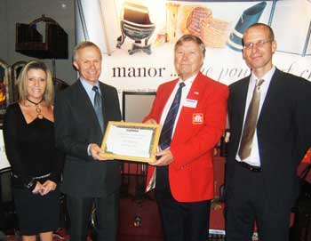 Manor Reproductions voted 'Best Display Stand' by Home Hardware