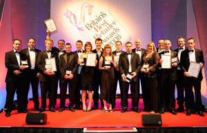 Stars shine at Britain's Best Retailer Awards 2008