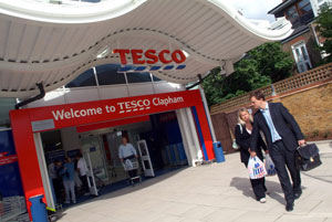 Tesco like-for-like sales up but not as much as rivals