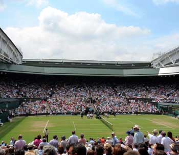 Manchester plumber bags Wimbledon VIP weekend courtesy of Dunlop