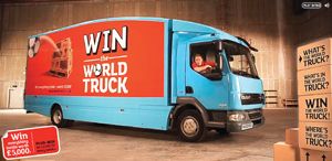Argos prepares for football fever with 'World Truck'