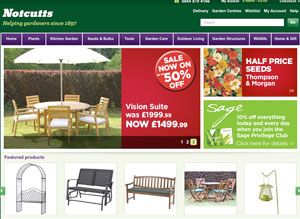 Notcutts branches into online market