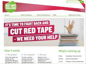Government urges retailers to speak out on red tape