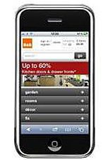 B&Q launches mobile transactional website