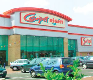 Carpetright sales continue to fall