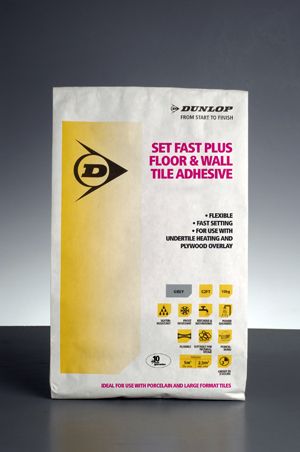 Set Fast with Dunlop...