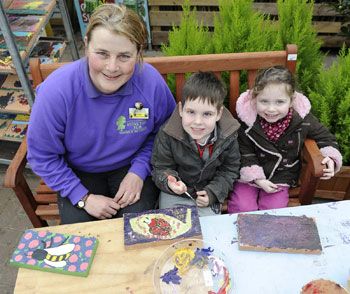 Children get creative at Garden Centre