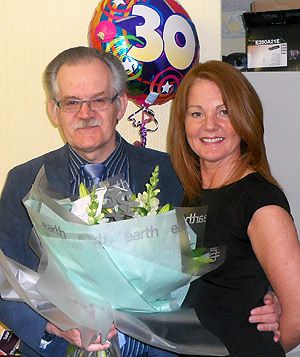 Bromborough employee celebrates 30 years with the firm