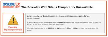 Screwfix website climbs ranks, as DIY giants slip