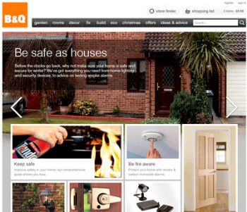 B&Q and Homebase websites rank in bottom five for online shoppers