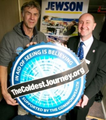 Jewson provides shelter for The Coldest Journey