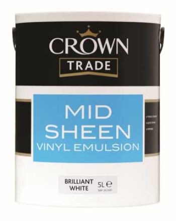 Save on vinyl emulsion with Crown Decorating Centres 