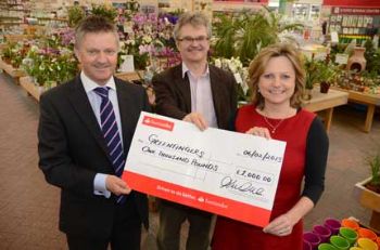 Greenfingers receives £1000 following bank ad campaign