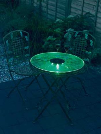 Smart Solar lights the way with luminous table
