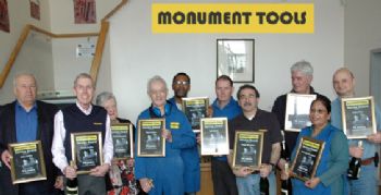 Monument Tools rewards long-serving employees 