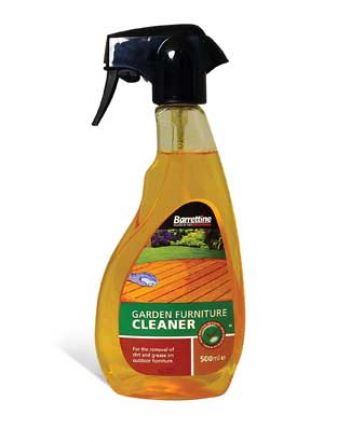All-new garden furniture cleaner from Barrettine
