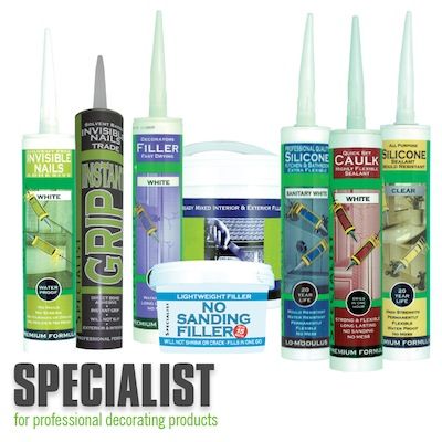 Wide range of adhesives and sealants from Specialist Group