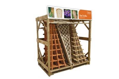 Forest Garden presents innovative trellis display
