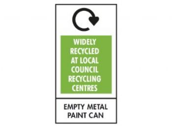 Metal paint can recycling project scoops top award