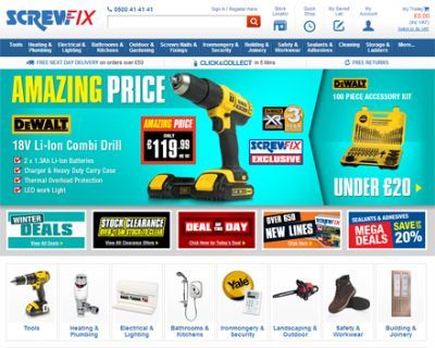 UPDATE: Fast-acting Screwfix customers will keep website-glitch bargains