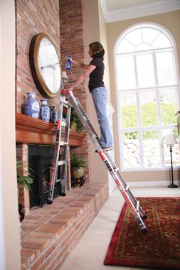 New ladders by American company Little Giant Ladder Systems debuted at Totally