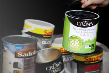 Kick Out The Can initiative for Crown Decorating Centres