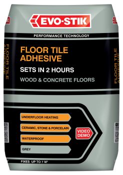 Evo-Stik for DIYers' floor-to-wall tiling needs