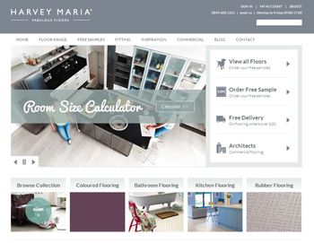 New website for Harvey Maria
